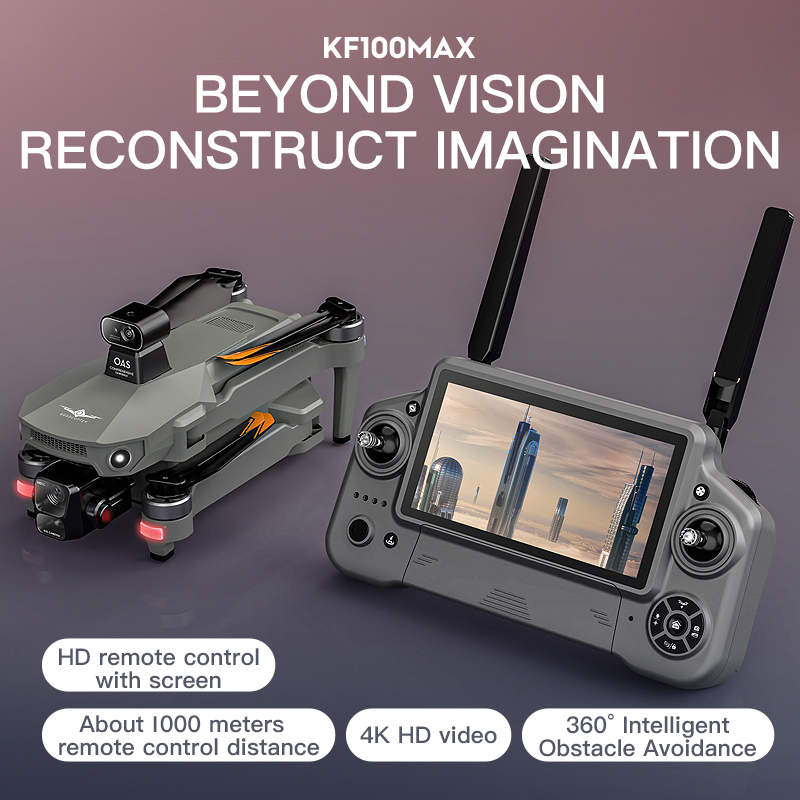 KF100 MAX GPS Drone 4K Camera  - огляд і ціна Drone Camera With Gimbal