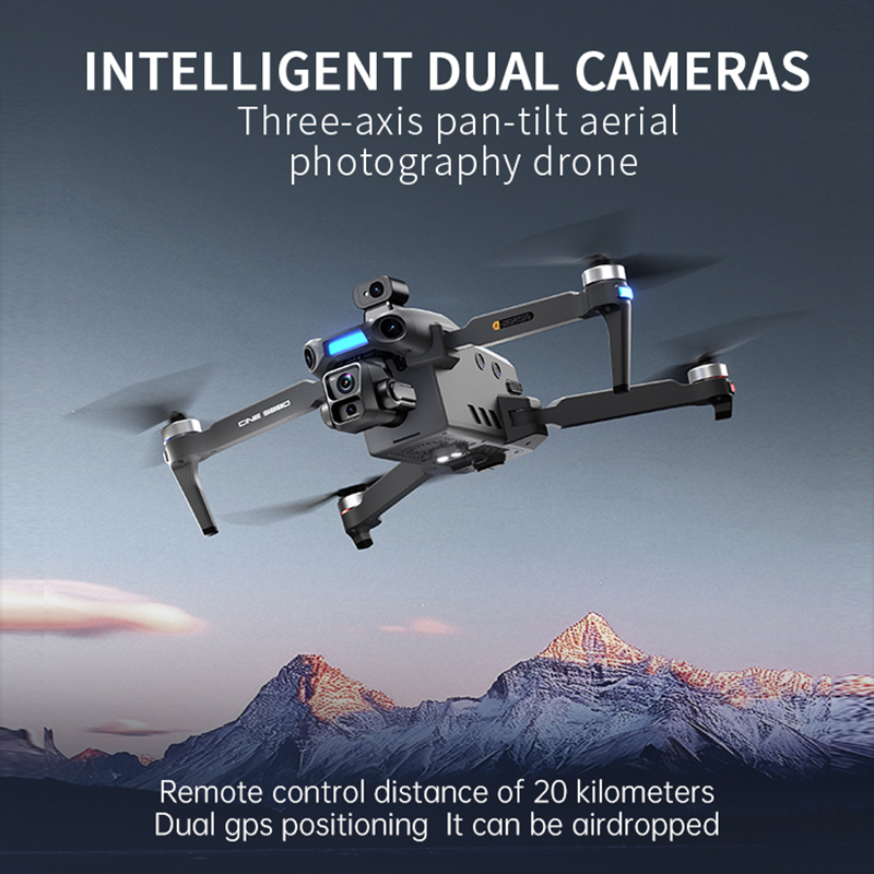 2026 New 8K Dual Camera Drone  - огляд і ціна Drone Camera With Gimbal