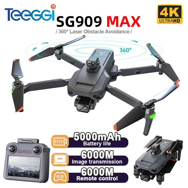 Teeggi SG909 MAX GPS Drone Wit - огляд і ціна Drone Camera With Gimbal