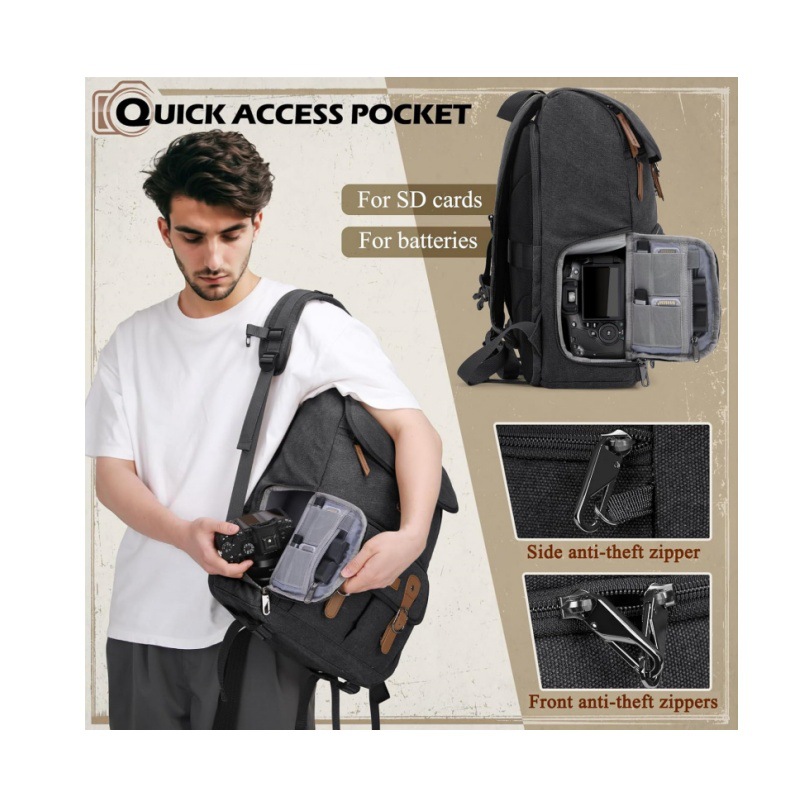 DSLR dual-shoulder camera bag, - огляд і ціна Drone Camera Waterproof