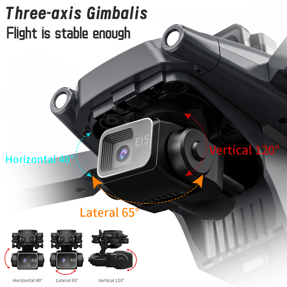 L600 Pro MAX /L600 PRO Drone 4 - огляд і ціна Drone Camera With Gimbal