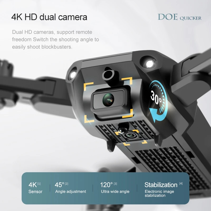 New 4DRC V23 Mini Drone 4K Pro - огляд і ціна Drone Camera Wide Angle